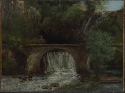 Gustave Courbet Le Grand Pont Germany oil painting artist